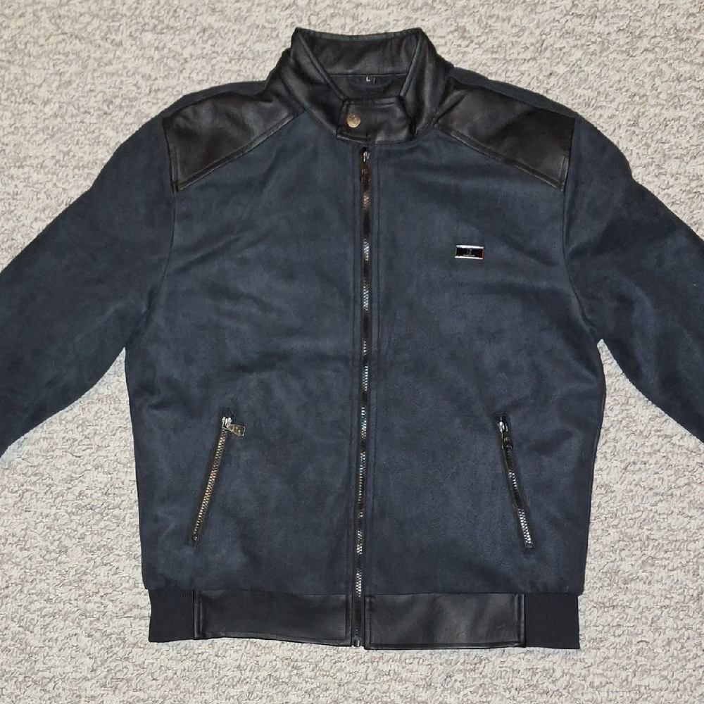 RC Collection Faux Leather Jacket